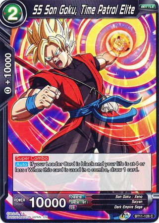 SS Son Goku Time Patrol Elite BT11 128 Common UW Series 2 Vermilion Bloodline Non Foil Singles SS Son Goku Time Patrol Elite BT11 128 Common UW Series 2 Vermilion Bloodline Non Foil Singles