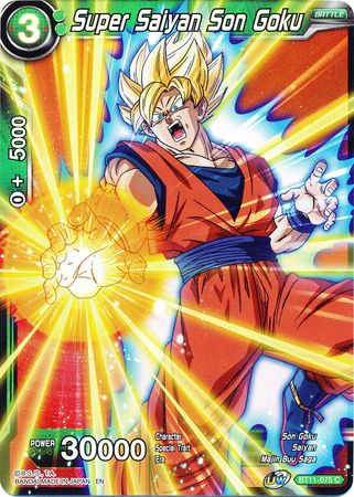 Super Saiyan Son Goku BT11 075 Foil Common UW Series 2 Vermilion Bloodline Foil Singles Super Saiyan Son Goku BT11 075 Foil Common UW Series 2 Vermilion Bloodline Foil Singles