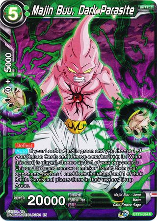 Majin Buu Dark Parasite BT11 084 Foil Rare Majin Buu Dark Parasite BT11 084 Foil Rare