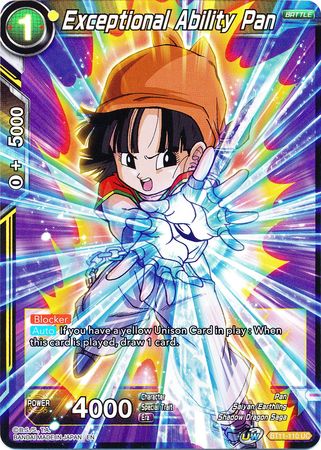 Exceptional Ability Pan BT11 110 Foil Uncommon Exceptional Ability Pan BT11 110 Foil Uncommon