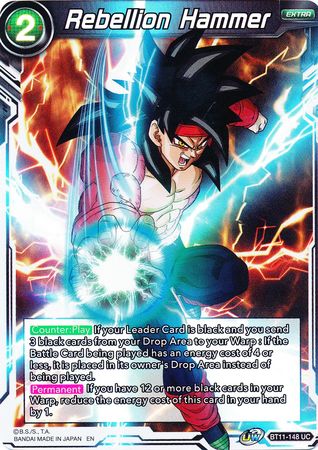 Rebellion Hammer BT11 148 Foil Uncommon UW Series 2 Vermilion Bloodline Foil Singles Rebellion Hammer BT11 148 Foil Uncommon UW Series 2 Vermilion Bloodline Foil Singles