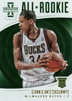 Giannis Antetokounmpo 2013 14 All Rookies 13 Panini Innovation 2013 14 Panini Innovation All Rookies Giannis Antetokounmpo 2013 14 All Rookies 13 Panini Innovation 2013 14 Panini Innovation All Rookies