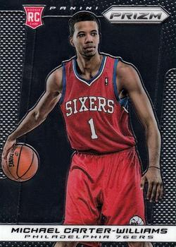 Michael Carter Williams 2013 14 Prizm 265 Rookie Panini 2013 14 Panini Prizm Michael Carter Williams 2013 14 Prizm 265 Rookie Panini 2013 14 Panini Prizm