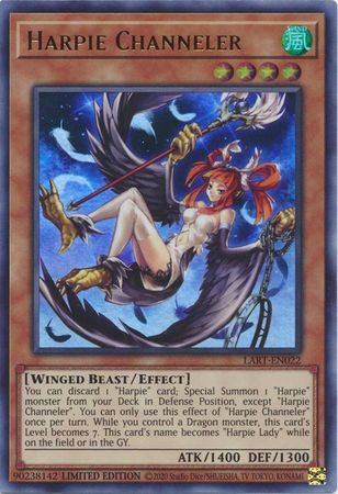 Harpie Channeler LART EN022 Ultra Rare Harpie Channeler LART EN022 Ultra Rare
