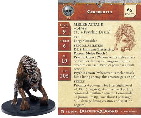 Cerebrilith 48 Night Below D D Miniatures Night Below D D Cerebrilith 48 Night Below D D Miniatures Night Below D D