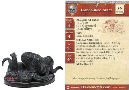 Large Chaos Beast 56 Night Below D D Miniatures Night Below D D Large Chaos Beast 56 Night Below D D Miniatures Night Below D D