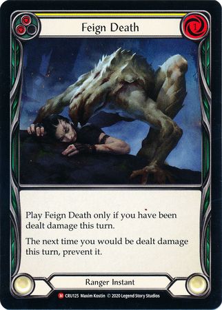 Feign Death CRU125 Majestic Crucible of War Singles Feign Death CRU125 Majestic Crucible of War Singles