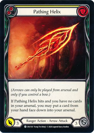 Pathing Helix Yellow CRU130 Common 1st Edition Crucible of War 1st Edition Singles Pathing Helix Yellow CRU130 Common 1st Edition Crucible of War 1st Edition Singles