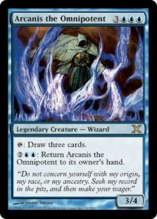 Arcanis the Omnipotent MTG 10th Edition Singles Arcanis the Omnipotent MTG 10th Edition Singles