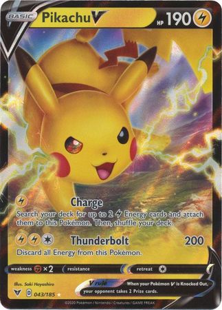 Shiny/Secret Rare Pikachu card Obtained!