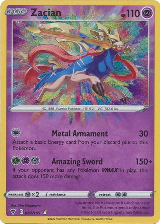 Pokemon Trading Card Game Sword Shield Vivid Voltage Single Card Ultra Rare  Zarude V 22 - ToyWiz