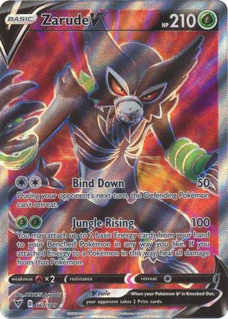 Zarude V (swsh4-22) - Pokémon Card Database - PokemonCard