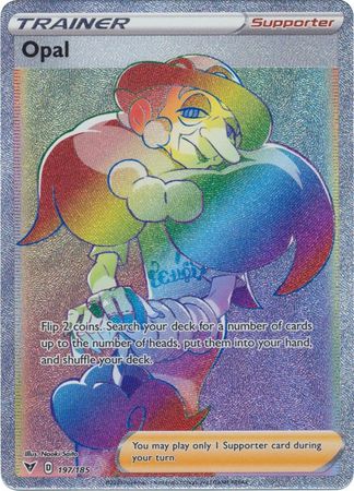 Opal 197 185 Hyper Rare Sword Shield Vivid Voltage Singles Opal 197 185 Hyper Rare Sword Shield Vivid Voltage Singles