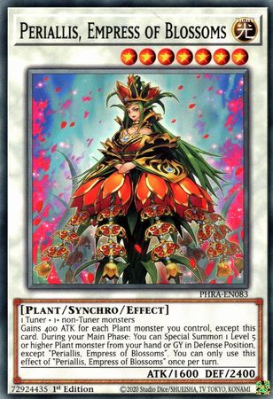 Periallis Empress of Blossoms PHRA EN083 Common 1st Edition Phantom Rage 1st Edition Singles PHRA Periallis Empress of Blossoms PHRA EN083 Common 1st Edition Phantom Rage 1st Edition Singles PHRA
