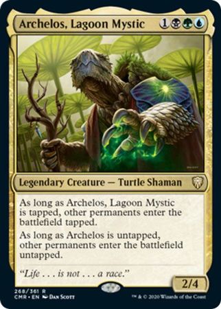 Archelos Lagoon Mystic 268 361 Commander Legends Singles Archelos Lagoon Mystic 268 361 Commander Legends Singles
