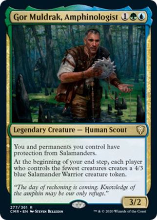 Gor Muldrak Amphinologist 277 361 Commander Legends Singles Gor Muldrak Amphinologist 277 361 Commander Legends Singles