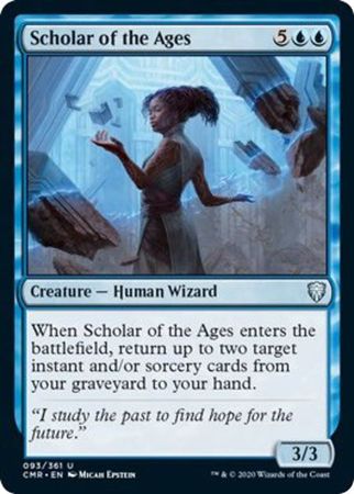 Scholar of the Ages 093 361 Commander Legends Singles Scholar of the Ages 093 361 Commander Legends Singles