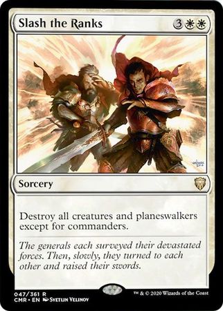 Slash the Ranks 047 361 Commander Legends Singles Slash the Ranks 047 361 Commander Legends Singles