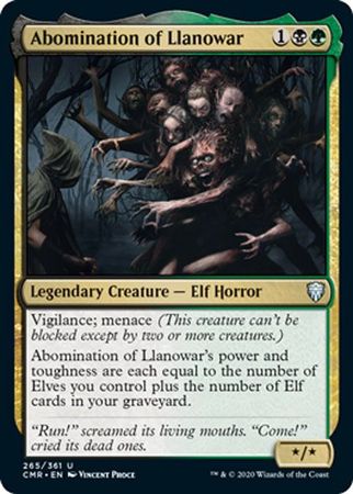Abomination of Llanowar 265 361 Abomination of Llanowar 265 361