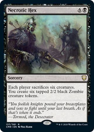 Necrotic Hex 137 361 Commander Legends Singles Necrotic Hex 137 361 Commander Legends Singles