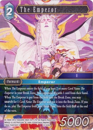 The Emperor 12 029L Legend The Emperor 12 029L Legend