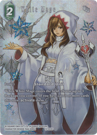 White Mage Full Art 12 043C Common Opus Xll Collection Crystal Awakening Singles White Mage Full Art 12 043C Common Opus Xll Collection Crystal Awakening Singles