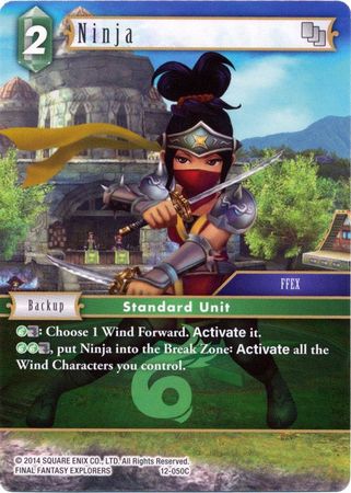 Ninja 12 050C Common Opus XII Collection Crystal Awakening Singles Ninja 12 050C Common Opus XII Collection Crystal Awakening Singles