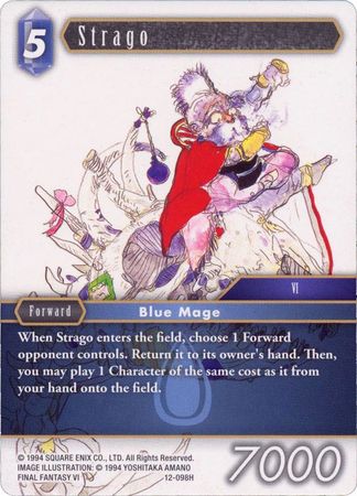 Strago 12 098H Hero Opus XII Collection Crystal Awakening Singles Strago 12 098H Hero Opus XII Collection Crystal Awakening Singles