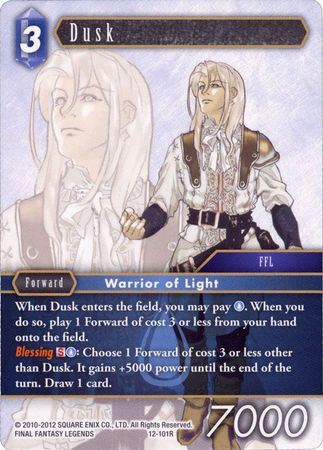 Dusk 12 101R Rare Opus XII Collection Crystal Awakening Singles Dusk 12 101R Rare Opus XII Collection Crystal Awakening Singles