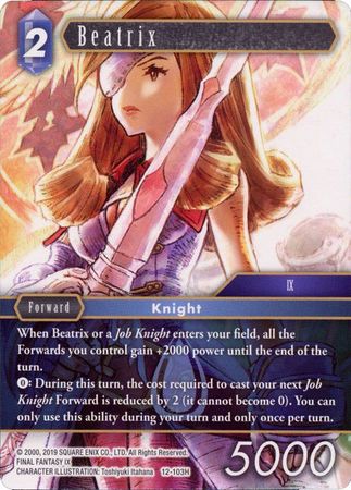 Beatrix 12 103H Hero Opus Xll Collection Crystal Awakening Singles Beatrix 12 103H Hero Opus Xll Collection Crystal Awakening Singles