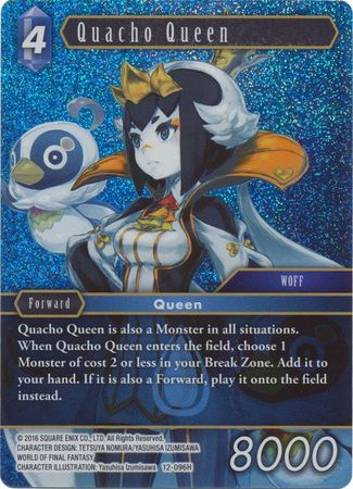 Quacho Queen 12 096H Hero Foil Opus Xll Collection Crystal Awakening Foil Singles Quacho Queen 12 096H Hero Foil Opus Xll Collection Crystal Awakening Foil Singles