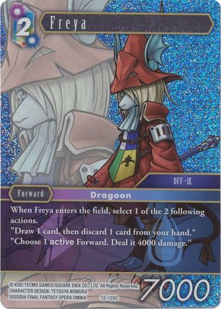 Freya 12 125C Common Foil Freya 12 125C Common Foil