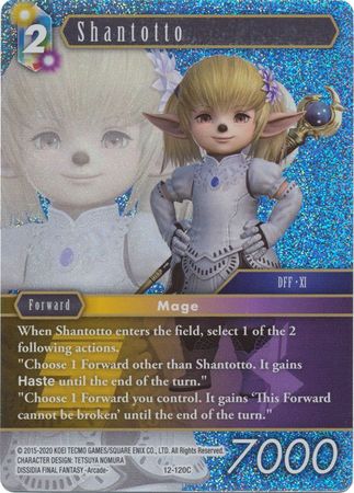 Shantotto 12 120C Common Foil Shantotto 12 120C Common Foil