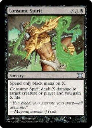 Consume Spirit MTG 10th Edition Singles Consume Spirit MTG 10th Edition Singles