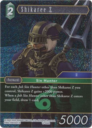 Shikaree Z 12 046R Rare Foil Shikaree Z 12 046R Rare Foil