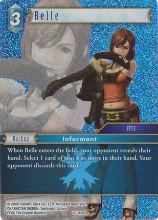 Belle 12 035C Common Foil Opus XII Collection Crystal Awakening Foil Singles Belle 12 035C Common Foil Opus XII Collection Crystal Awakening Foil Singles