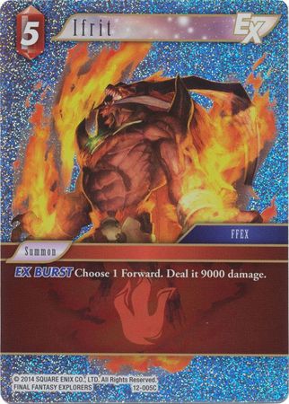 Ifrit 12 005C Common Foil Opus XII Collection Crystal Awakening Foil Singles Ifrit 12 005C Common Foil Opus XII Collection Crystal Awakening Foil Singles