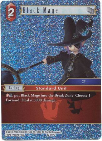 Black Mage 12 007C Common Foil Black Mage 12 007C Common Foil