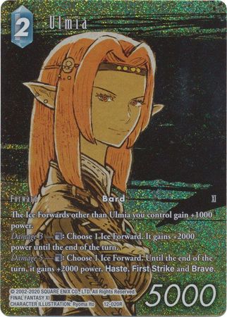 Ulmia Full Art 12 020R Rare Foil Ulmia Full Art 12 020R Rare Foil
