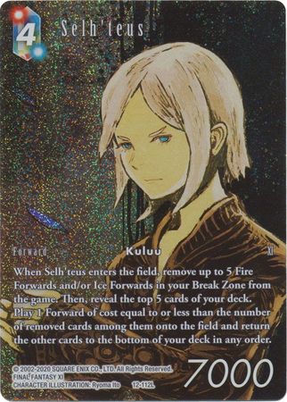 Selh teus Full Art 12 112L Legend Foil Selh teus Full Art 12 112L Legend Foil