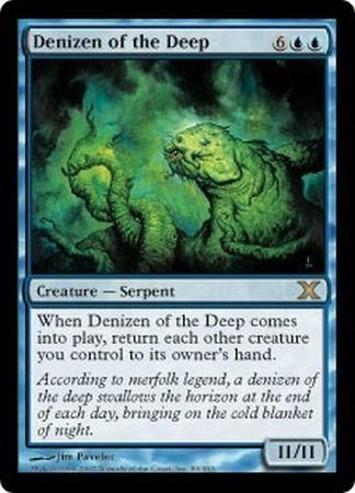 Denizen of the Deep MTG 10th Edition Singles Denizen of the Deep MTG 10th Edition Singles