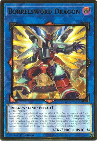 MAGO-EN134 Toadally Awesome 1st Edition Rare YuGiOh Trading Card Gold Title TCG 