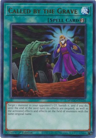Called by the Grave MAGO EN156 Rare 1st Edition Called by the Grave MAGO EN156 Rare 1st Edition