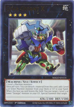Gear Gigant X MAGO EN131 Rare 1st Edition Gear Gigant X MAGO EN131 Rare 1st Edition