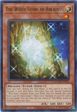 The White Stone of Ancients MAGO EN125 Rare 1st Edition The White Stone of Ancients MAGO EN125 Rare 1st Edition
