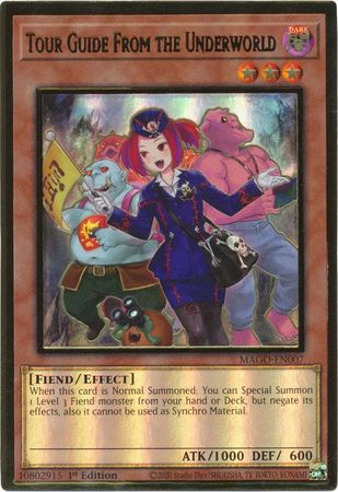 Yugioh Super Rare Tour Guide from the Underworld CT09-EN013 Limited Edition NM 