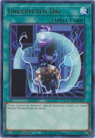 Unexpected Dai MAGO EN151 Rare 1st Edition Unexpected Dai MAGO EN151 Rare 1st Edition