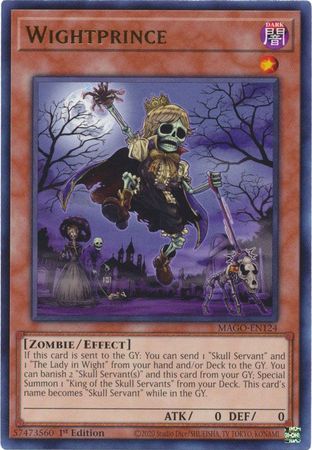 Wightprince MAGO EN124 Rare 1st Edition Maximum Gold 1st Edition Singles Wightprince MAGO EN124 Rare 1st Edition Maximum Gold 1st Edition Singles