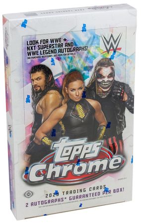 2020 Topps WWE Chrome Topps 09087 WWE Sealed Product Topps 2020 Topps WWE Chrome Topps 09087 WWE Sealed Product Topps