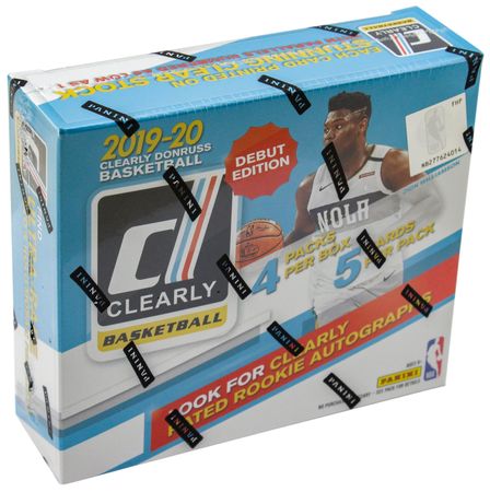 2019 20 Donruss Clearly Donruss Basketball Hobby Box Panini 98032 Basketball Trading Card Sealed Product 2019 20 Donruss Clearly Donruss Basketball Hobby Box Panini 98032 Basketball Trading Card Sealed Product